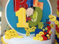 Nathaniel's big 10 cake